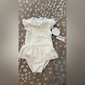 The Broke Brooke x Edgehill collection bow swim